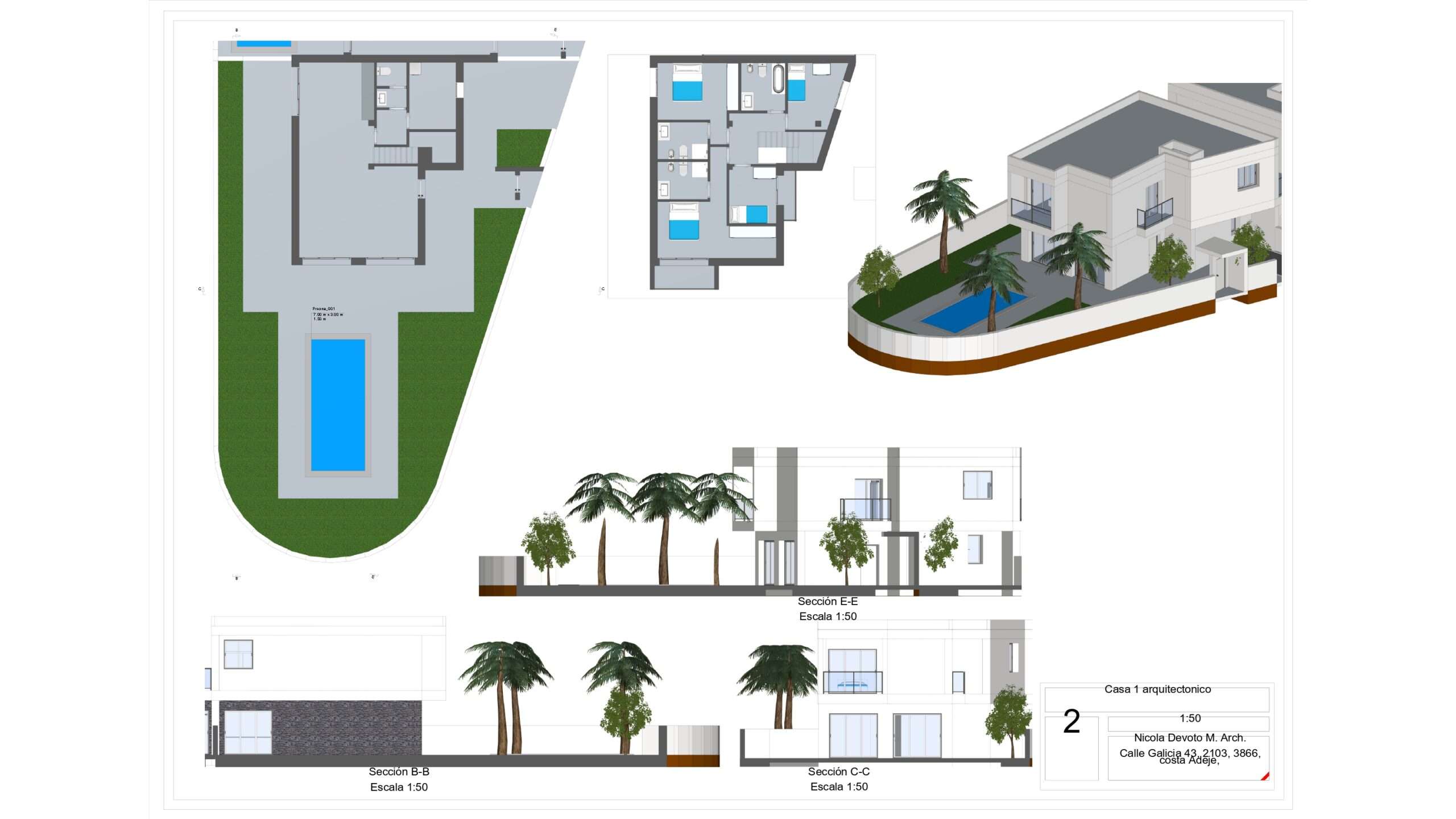 Nuove ville esclusive con piscina Fuerteventura – La Oliva