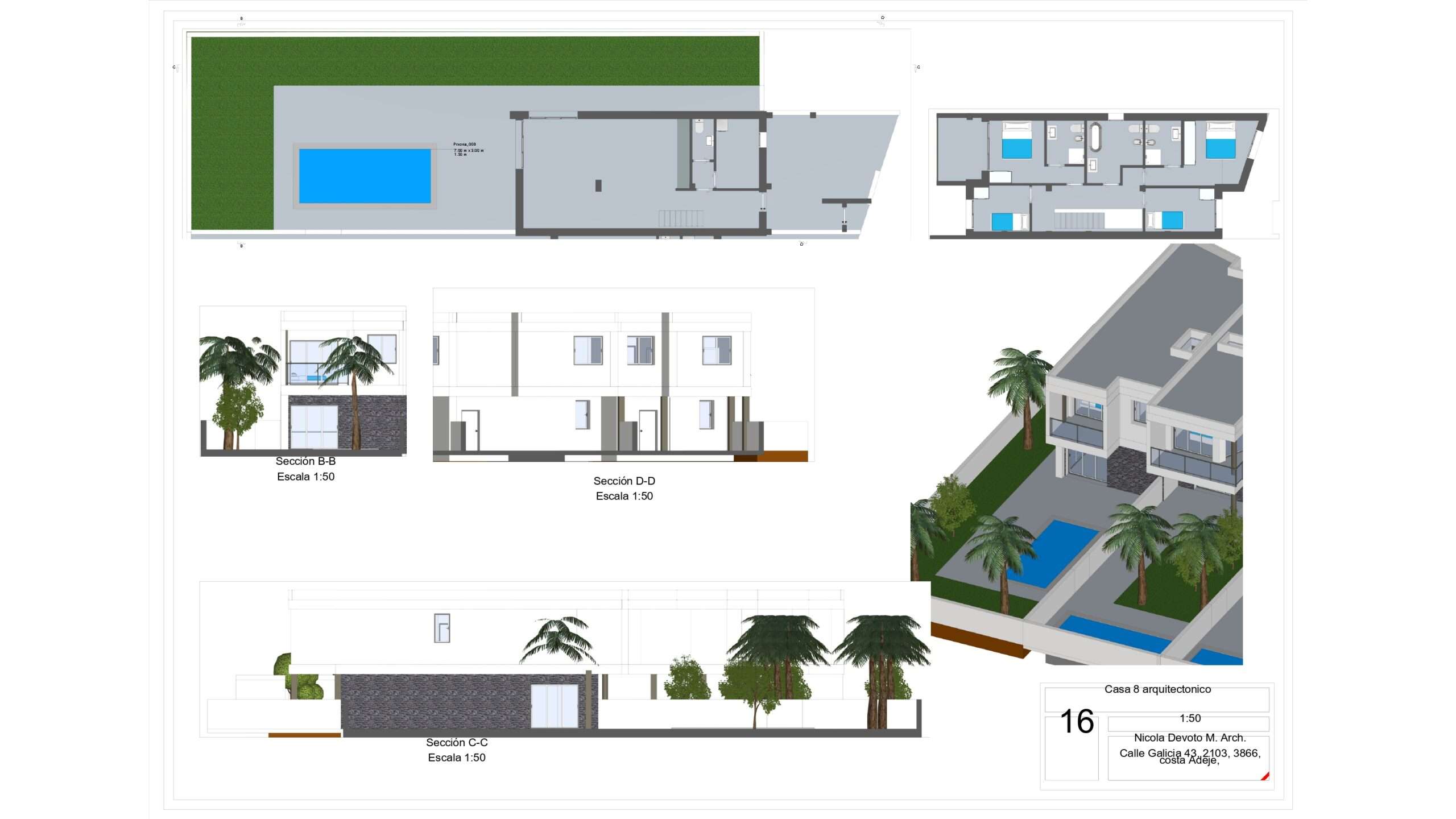 Nuove ville esclusive con piscina Fuerteventura – La Oliva
