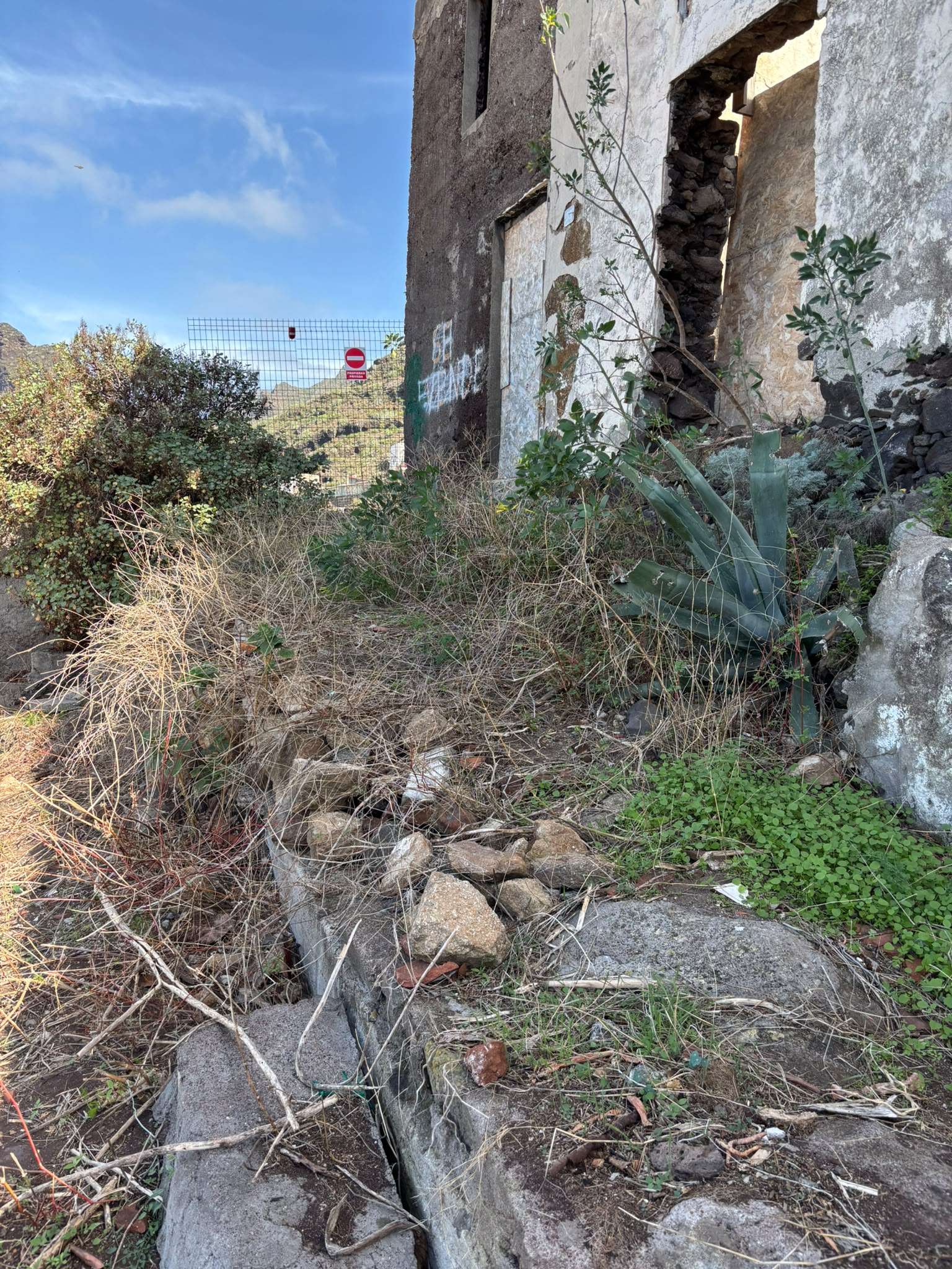 CHALET ADOSADO Y TERRENO – PUNTA HIDALGO